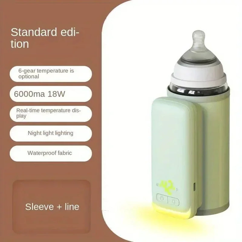Rechargeable Baby Bottle Warmer: Portable and Precise Temperature Control